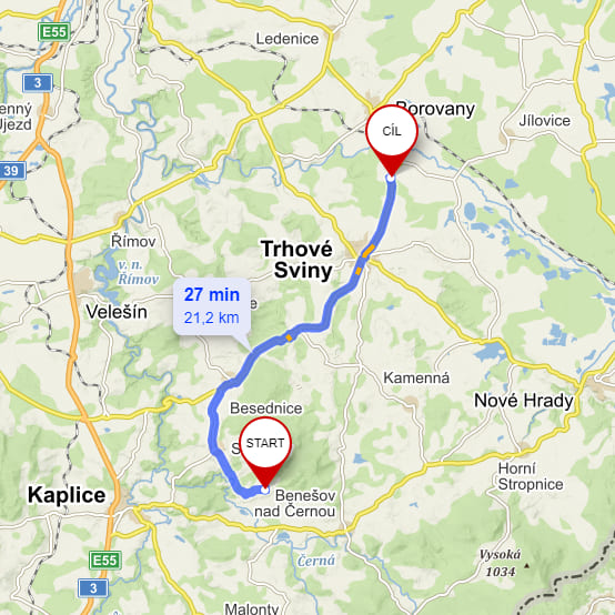 ZOO Dvorec - mapa
